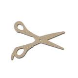 Scissors Shape Unfinished MDF Cut Out