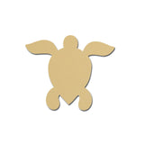 Sea Turtle Unfinished Wood MDF Cut Out
