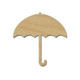 Umbrella Wood Cutout Unfinished DIY Craft Shapes 